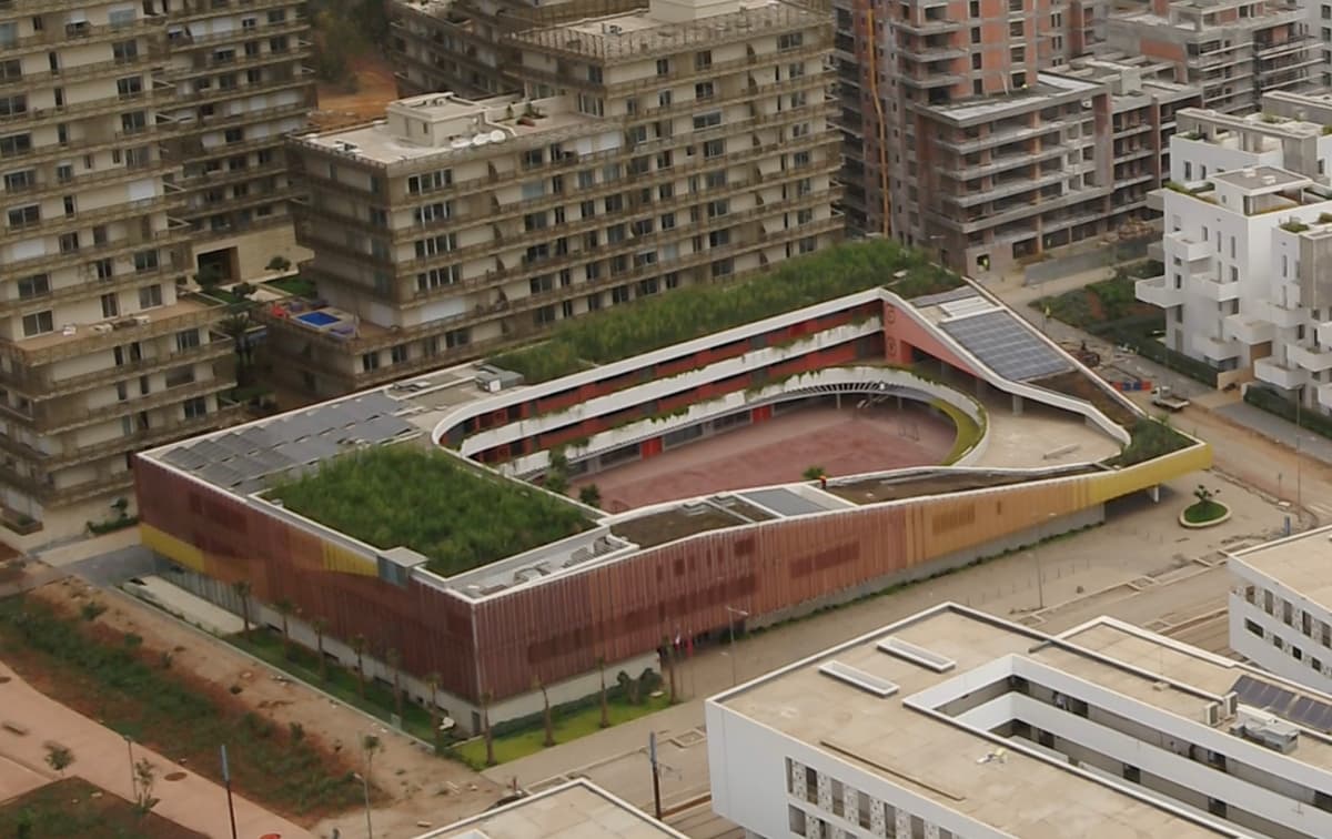 Ecole La Source à Casablanca, auditoire pédagogique