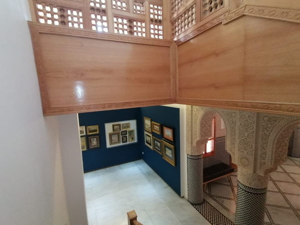 Villa Haris à Tanger, espace d'exposition historique